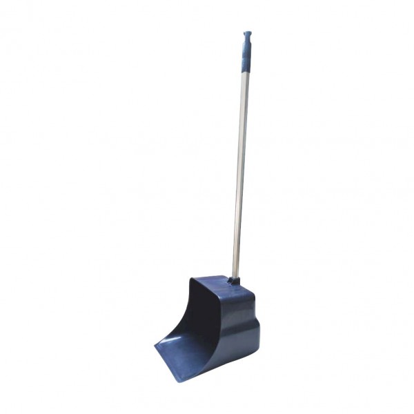 BM010500 Pelle voirie verticale en PP manche métallique galvanisée
