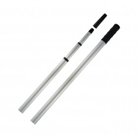 BD010625 Perche télescopique 3 niveaux en aluminium anodise filetage universel 9 m