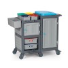 DF012800 Chariot de nettoyage hôpitaux en PP procart 1362