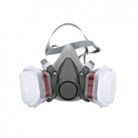 AC010800 Demi-masque respiratoire à double cartouche A1P3 kit complet