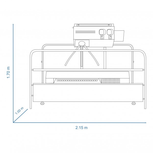 CJ010100 Barrière d’hygiène BH-100S