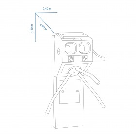 CJ011100 Barrière de désinfection des mains BT-140P