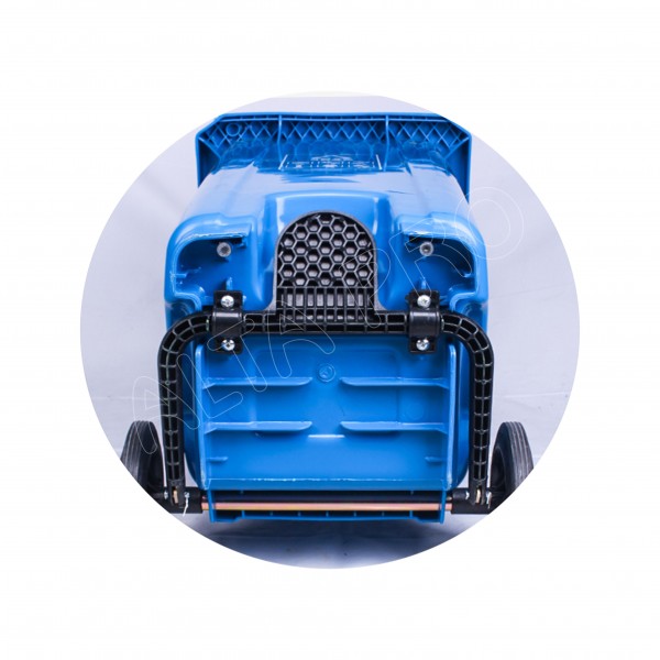 GA030110 Poubelle mobile en HDPE à pédale 120 LT