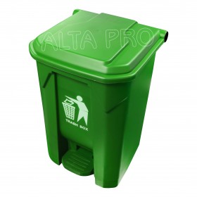 GA021210 Poubelle à pédale en PP 50 L