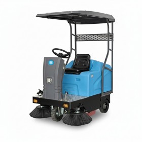 CF030100 Balayeuse autoportée à batterie avec toit WHM-SW1260T