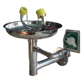 KB020060 Lave-yeux de sécurité murale en inox SS-B100