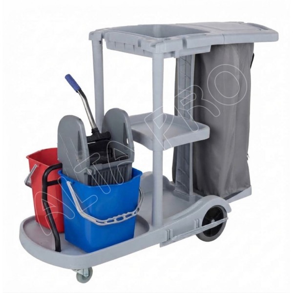 DA040450 Chariot de nettoyage EN PP gris AC08180C