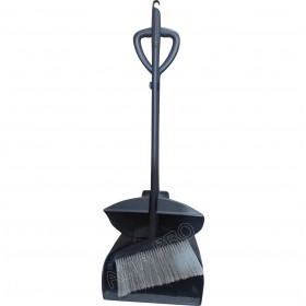 BM010210 Pelle basculante en PP gris avec balai intégré AC01205A