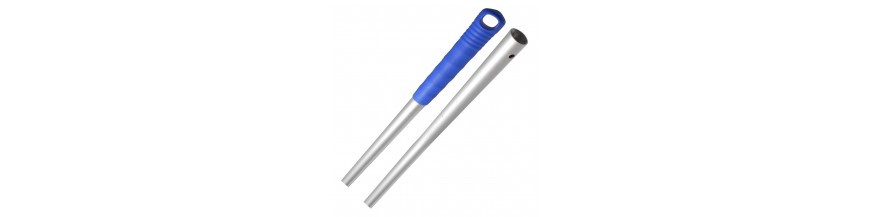 Manches en aluminium